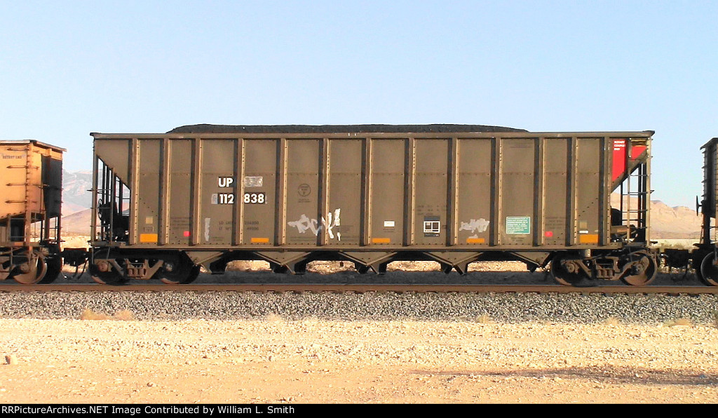 WB Loaded Coal Hooper Frt at Erie NV W-Pshr -9